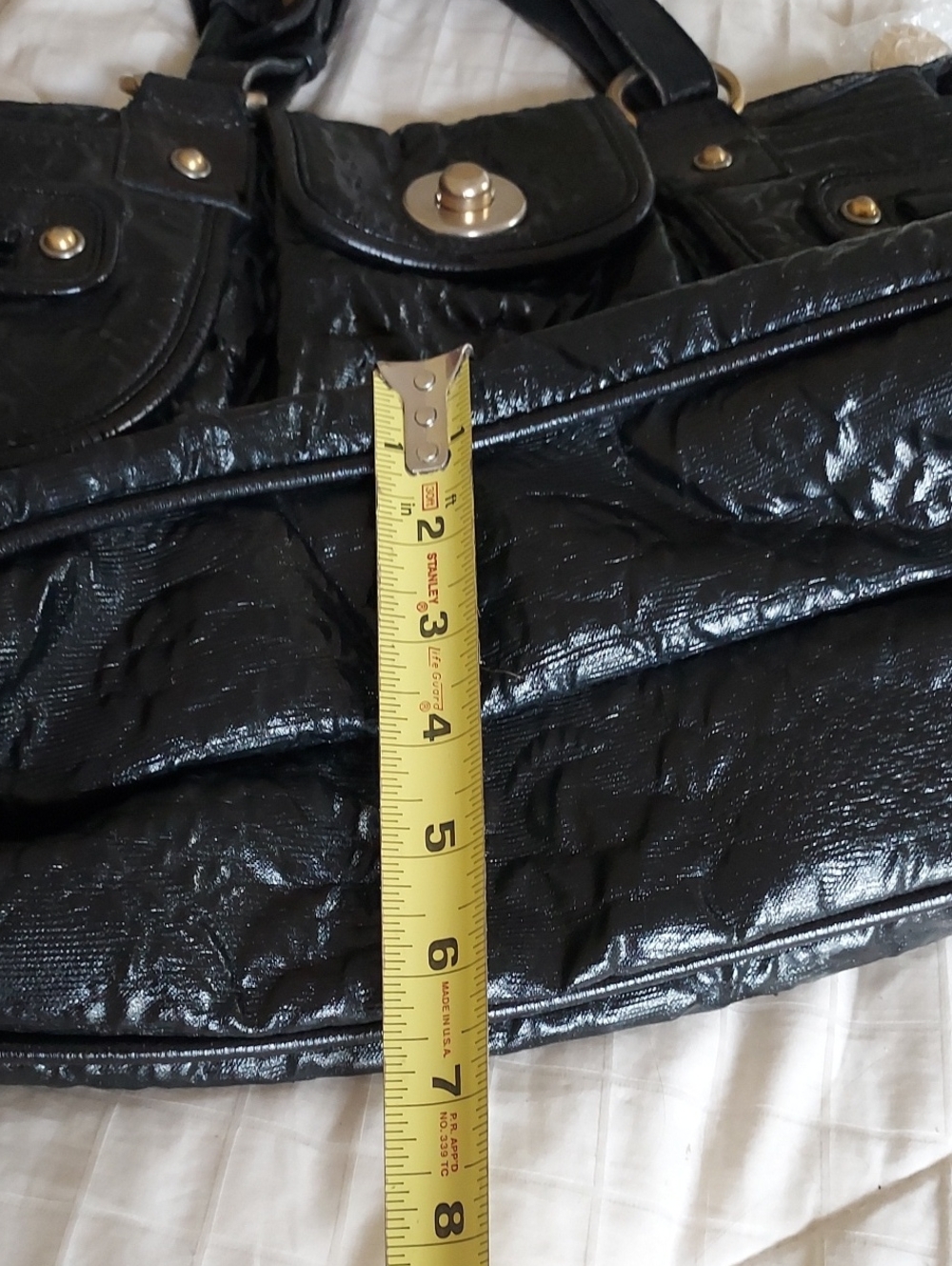 Stella McCartney Vegan Handbag Black - Picture 10 of 10